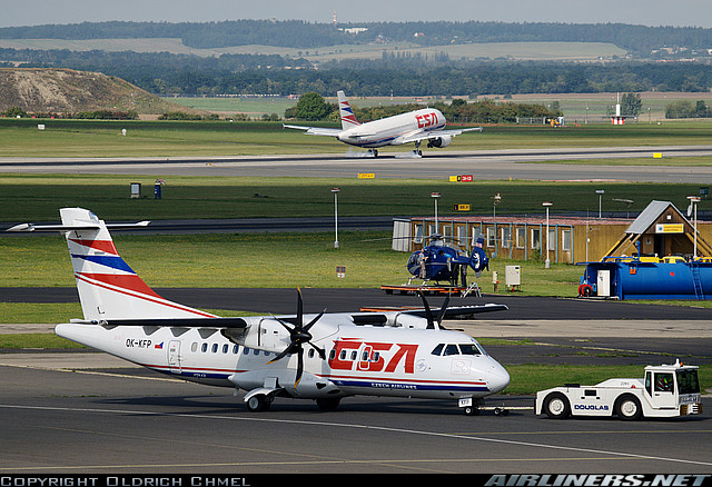 WWW.AIRLINERS.NET Ostavený letadlo Atr 72 ČSA.